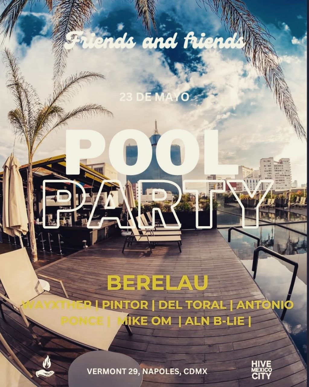 AINA ROOFTOP POOL PARTY & AFTERPARTY