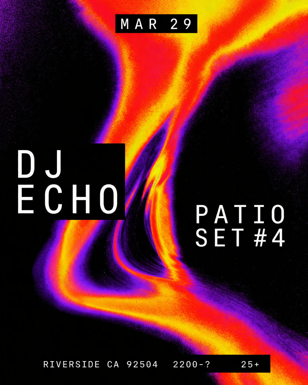 DJ Echo - Patio Set #4 