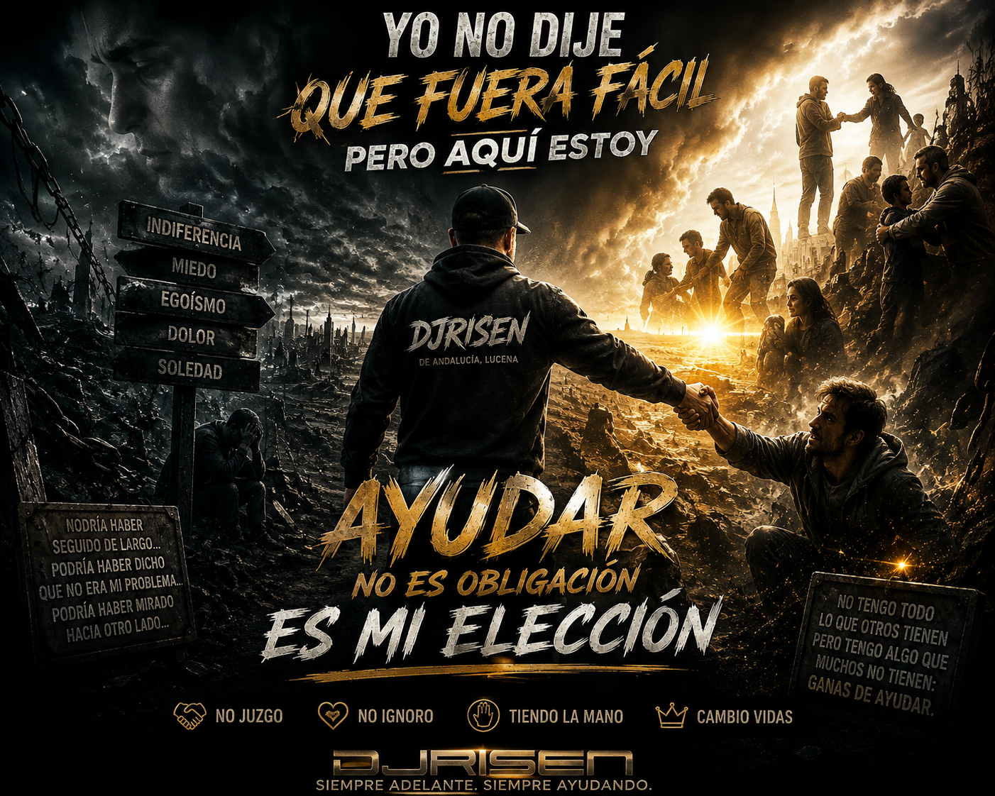 DjRisen-¡Me juzgaron sin conocerme y soy más leal que cualquiera que conozcan!