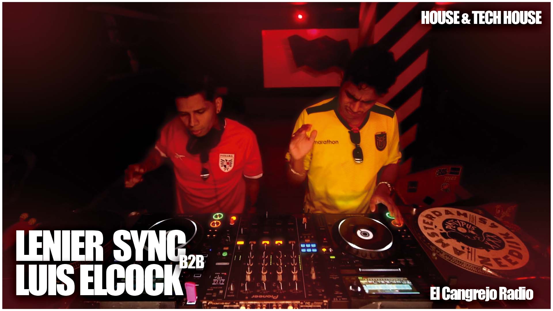 House & Tech House Set | Lenier Sync (PAN) B2B Luis Elcock (ECU) | ElCangrejoRadio 22 Sep 2025