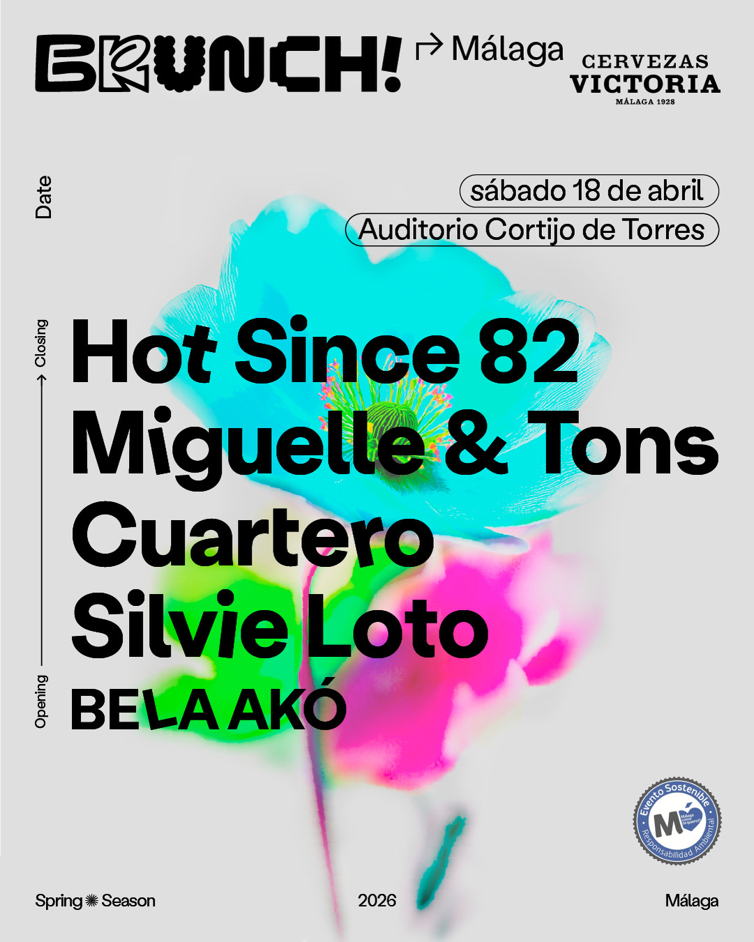 BELA AKÓ · Opening Set · X BRUNCH Electronik Málaga