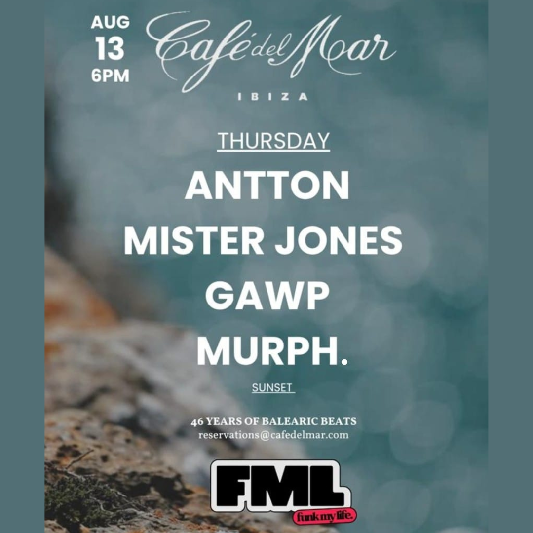 murph. | Cafe del Mar Ibiza