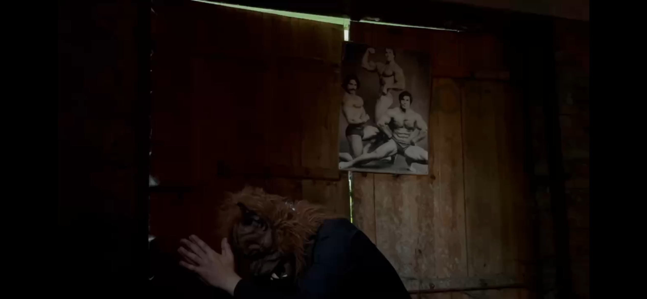 The first set on an abandoned building