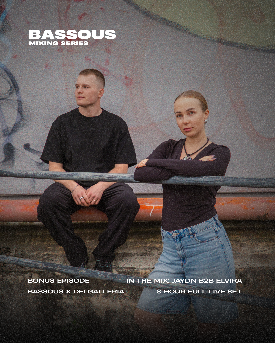 BASSOUS VOL.5 DEL GALLERIA HELSINKI ELVIRA B2B JAYDN 8H LIVE SET
