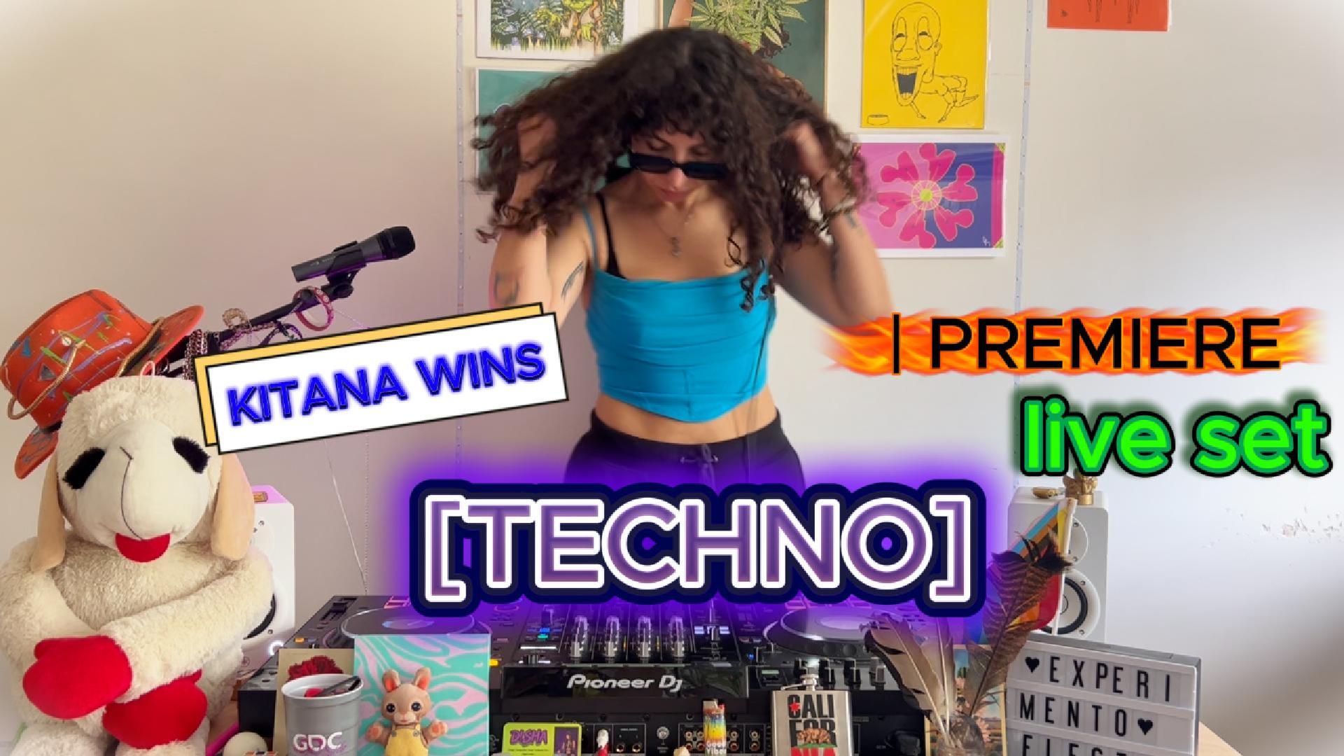 TECHNO ft. KITANA WINS Premiere (Techno alias)